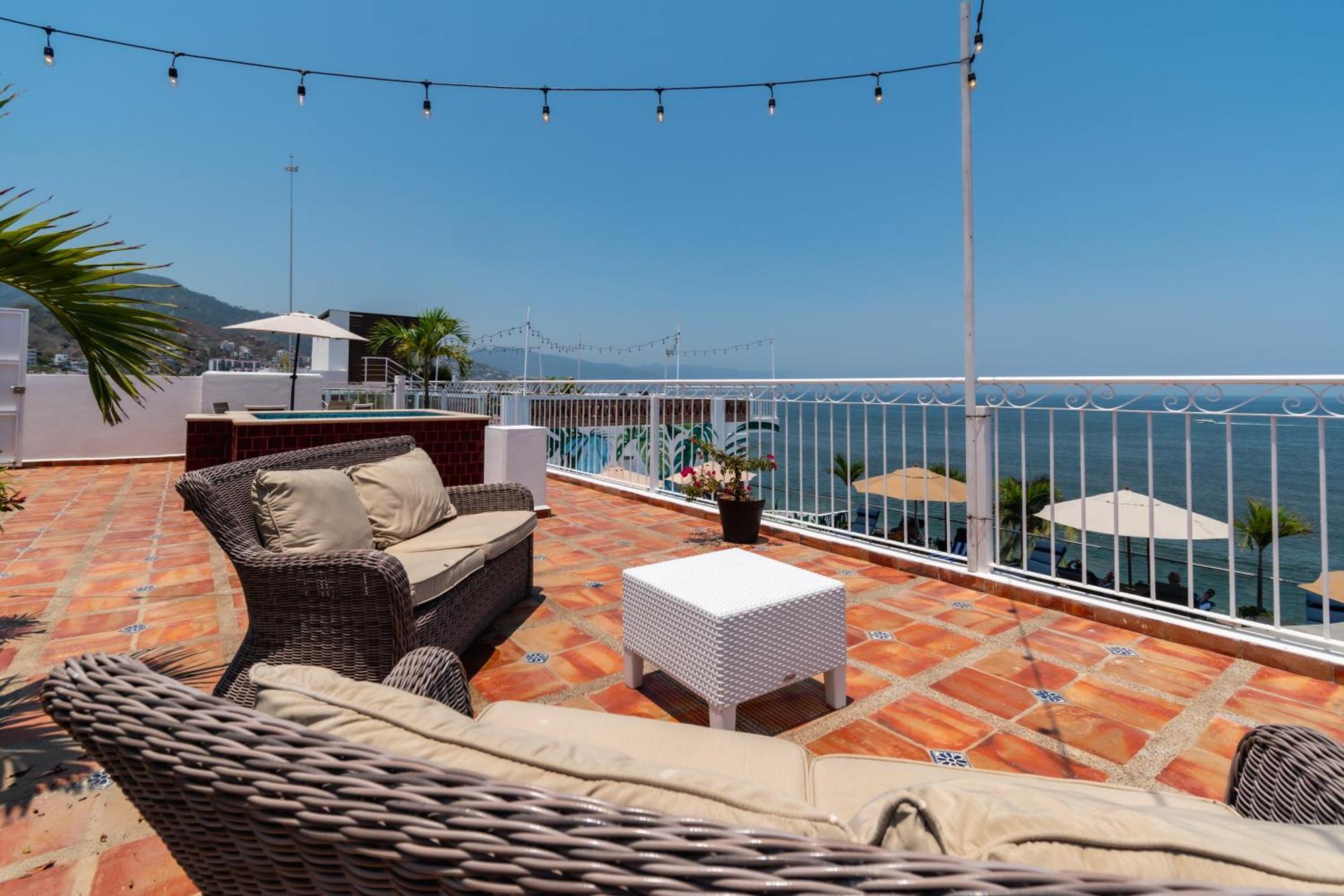 The Paramar Beachfront Boutique Hotel With Breakfast Included - Downtown Malecon Puerto Vallarta Eksteriør bilde